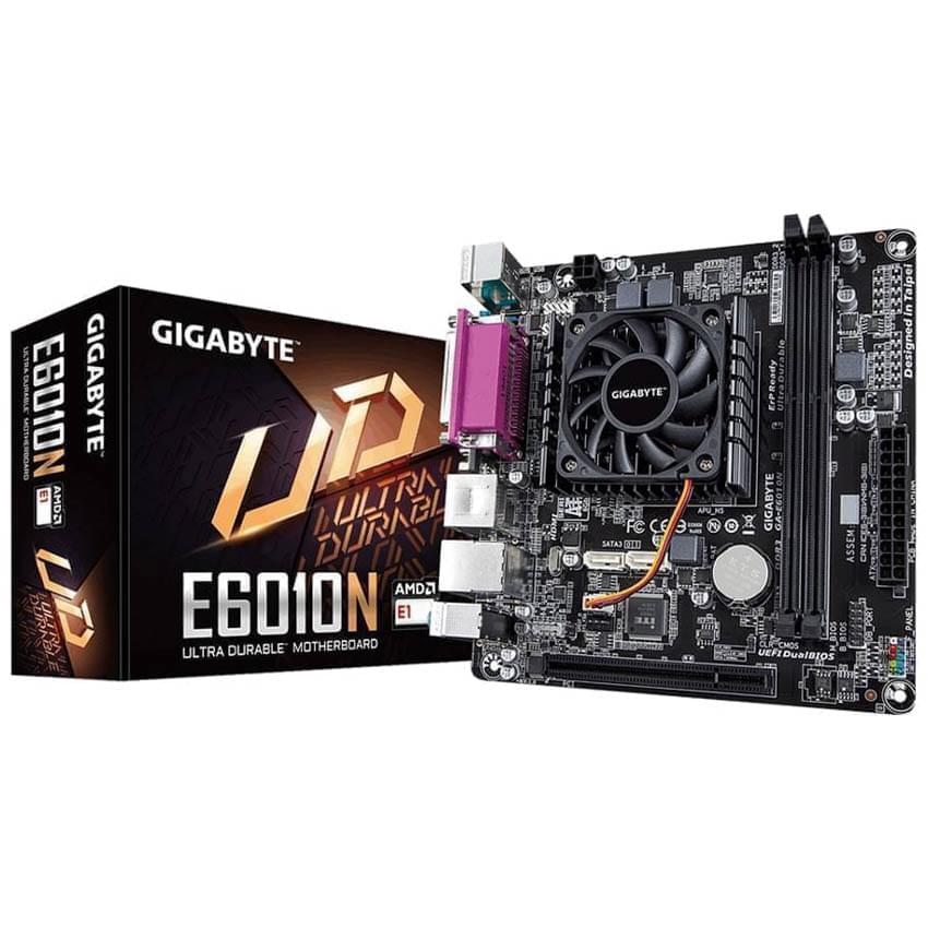 Motherboard Y Micro Gigabyte Ga-E6010n Ddr3 Mini-Itx